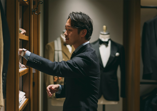 メンズクリエイティブディレクターの宇野友祐(うのゆうすけ)