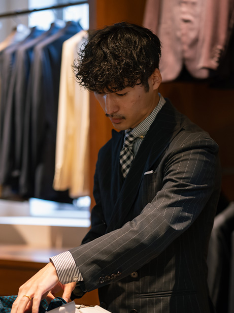 メンズフォーマルコーディネーターの多和勇貴(たわゆうき)のスタッフインタビュー