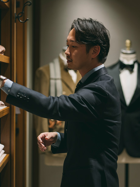 アトリエ統括マネージャー兼メンズクリエイティブディレクターの宇野友祐(うのゆうすけ)のスタッフインタビュー