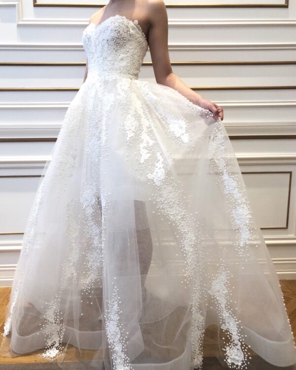 新作Reem Acra（リーム・アクラ）のウェディングドレスのご紹介 ～オリジナルシューズとのコーディネート～