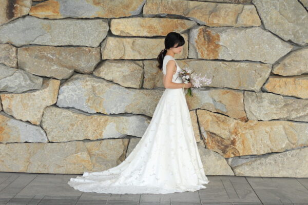 ウェディングドレスのご紹介～Lela Rose（レラ・ローズ）The laurel ～at パレスホテル東京