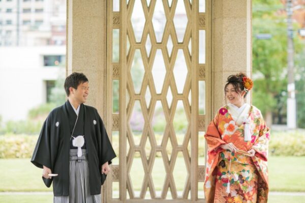 Photo Shooting Report at THE GARDEN ORIENTAL OSAKA～色打掛・ウェディングドレス～