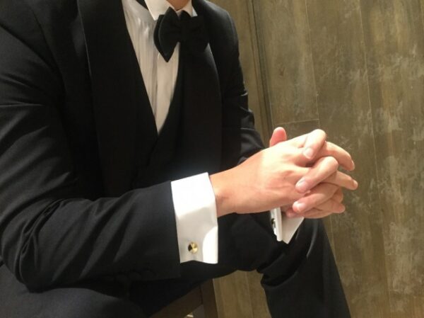 タキシード小物のご紹介～カフリンクス～