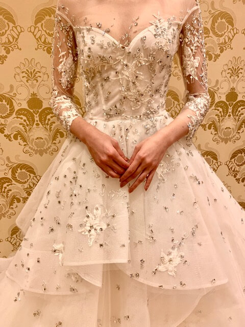 新作ドレスのご紹介～MoniqueLhuillier（モニーク・ルイリエ）～