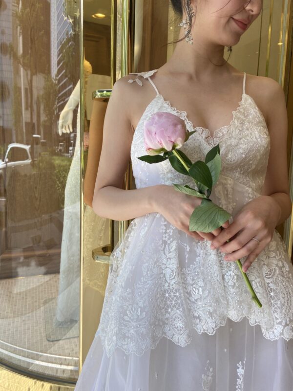 新作ウェディングドレスのご紹介～Elizabeth fillmore(エリザベス・フィルモア）EDALINE～