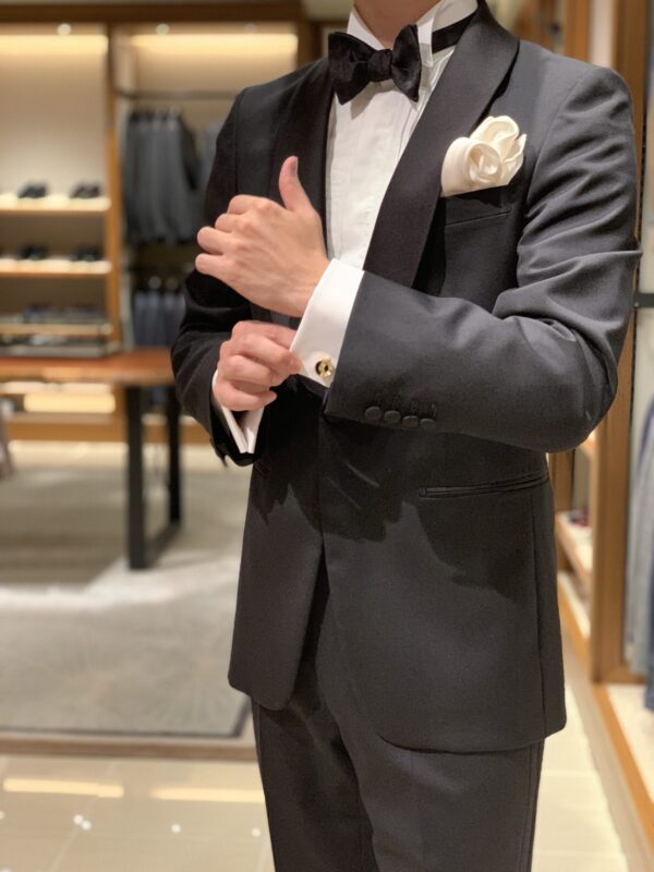 タキシードのコーディネートをご紹介