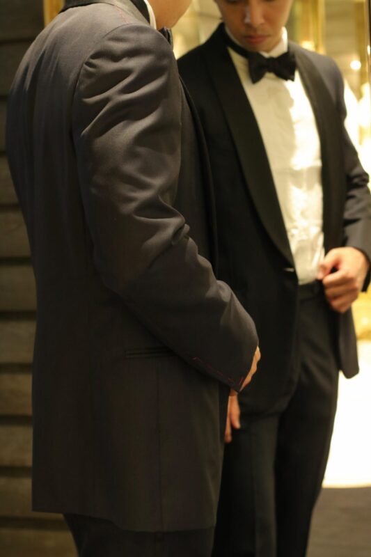 販売タキシードのご紹介　イタリアブランド　ISAIA（イザイア）