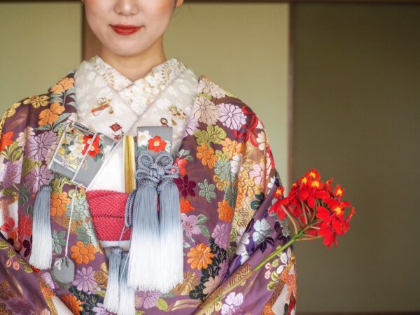 紫の色打掛　和装コーディネートのご紹介