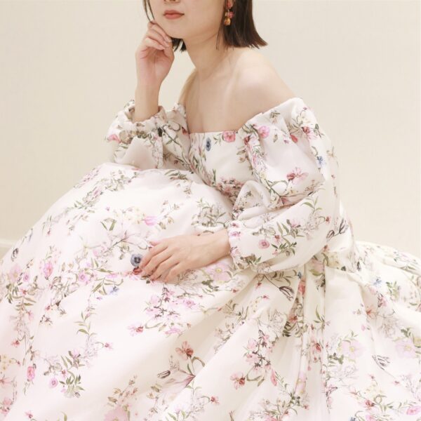 新作カラードレスのご紹介〜Monique Lhuillier（モニーク ルイリエ）〜