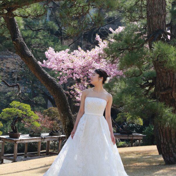 ザ トリート ドレッシングの提携会場八芳園におすすめのウェディングドレス〜ELIE SAAB BRIDAL（エリー サーブ ブライダル）〜