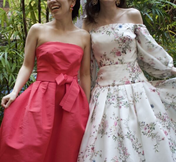 ウィズ ザ スタイル フクオカの夏秋の結婚式におすすめのカラードレスのご紹介～Monique Lhuillier（モニーク ルイリエ）〜