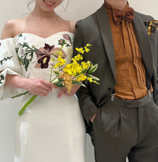 Monique Lhuillier(モニーク ルイリエ)　新作カラードレスのご紹介　