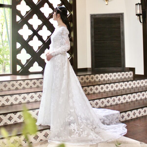 フォーチュンガーデン京都におすすめのウェディングドレスのご紹介 〜Neta Dover (ネタ ドーヴァー)〜