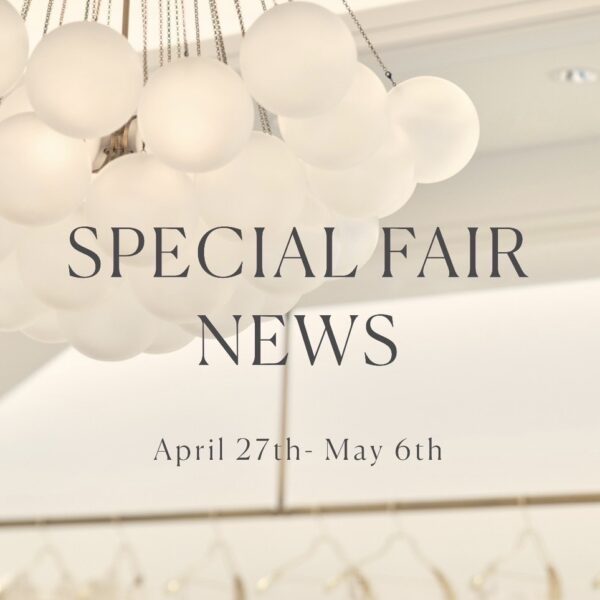 【4/27(sat)～5/6(mon)】Special Free Fairのお知らせ
