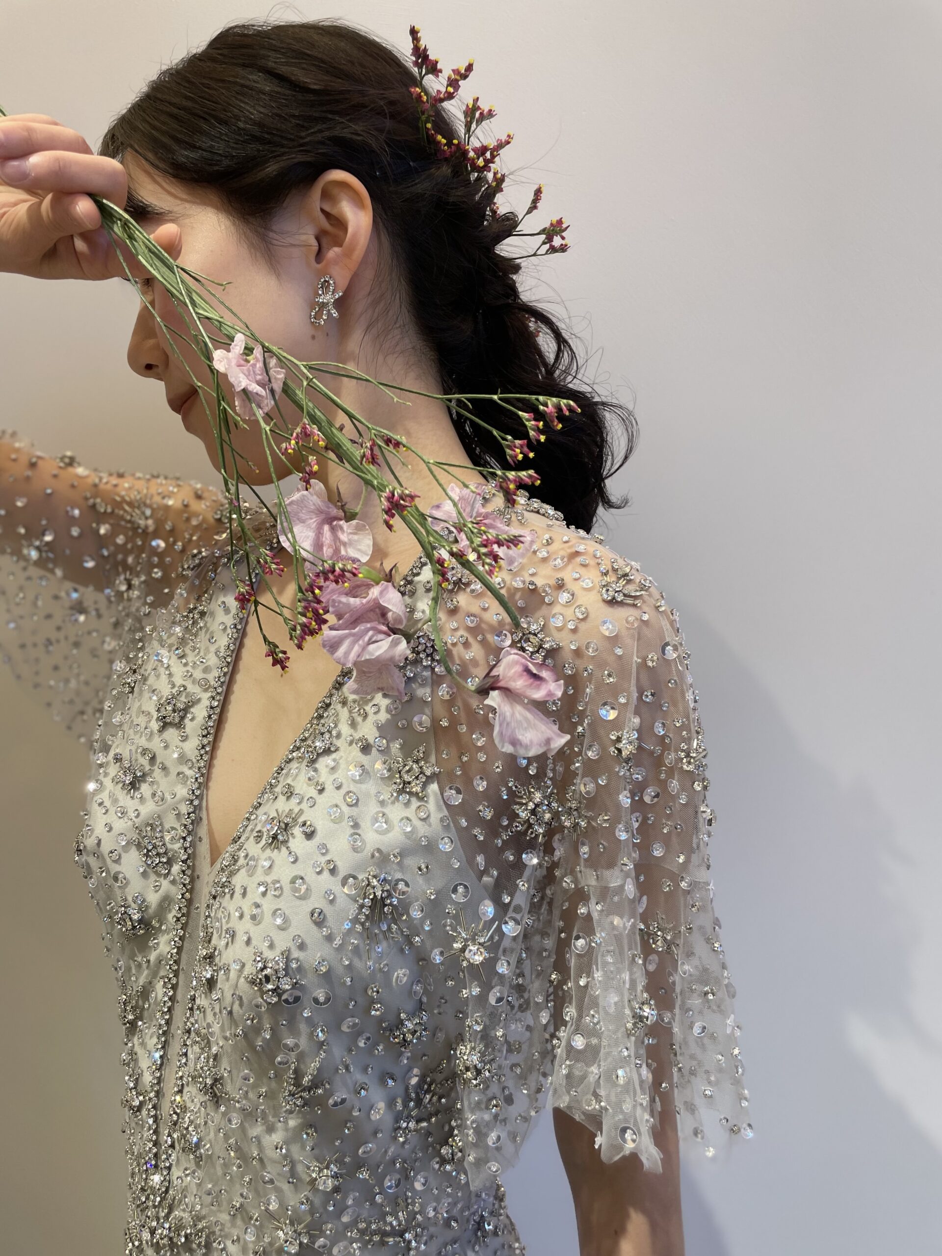 お色直しにおすすめのJenny Packham(ジェニー パッカム)の新作カラードレスをザ トリートドレッシング神戸店よりご紹介いたします。