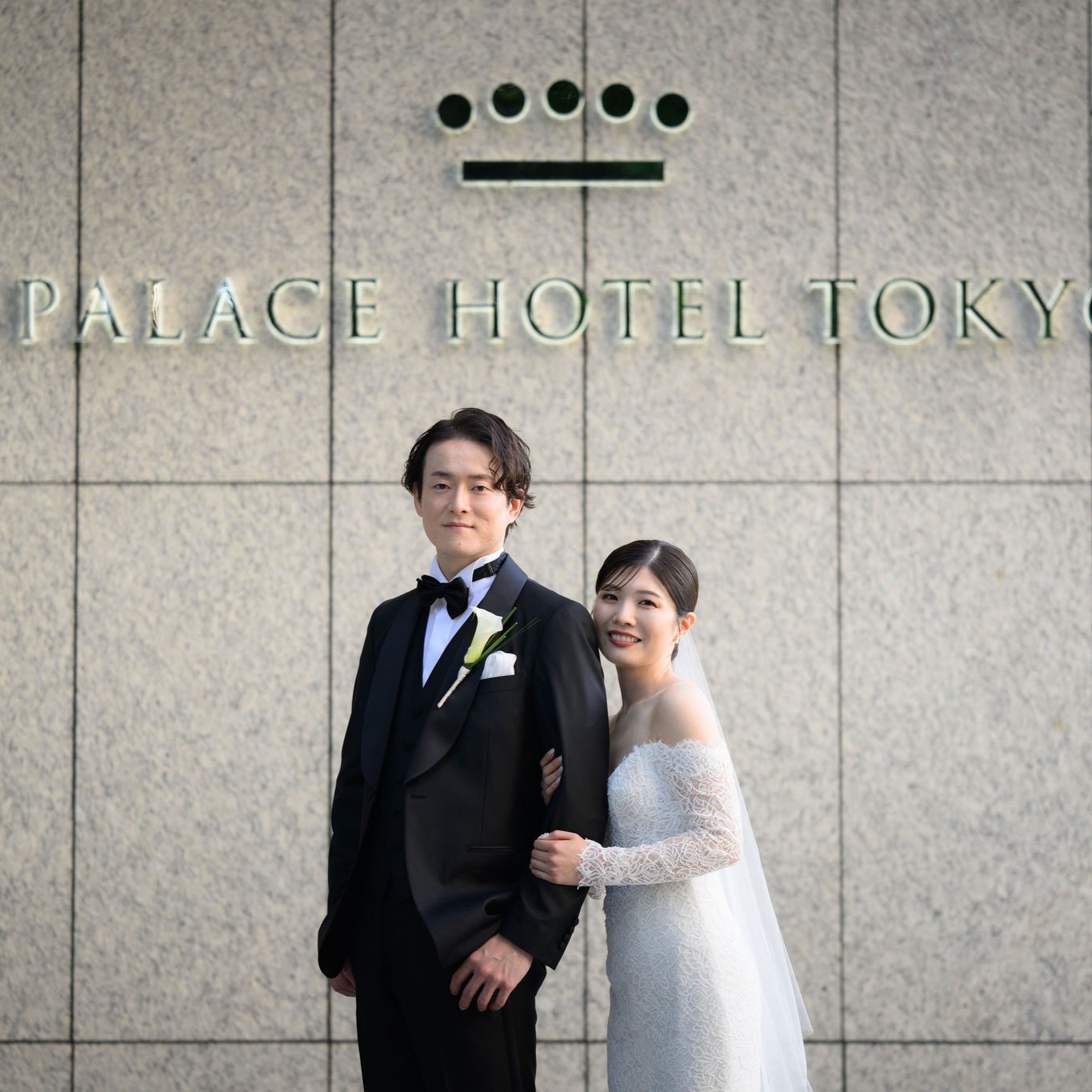 トリートドレッシングの提携会場、パレスホテル東京にて執り行われたラグジュアリーでモダンな結婚式のご様子です。