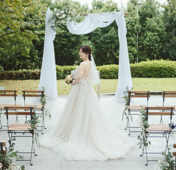 新提携会場sasa（ササ）で叶える完全プライベートなガーデン式