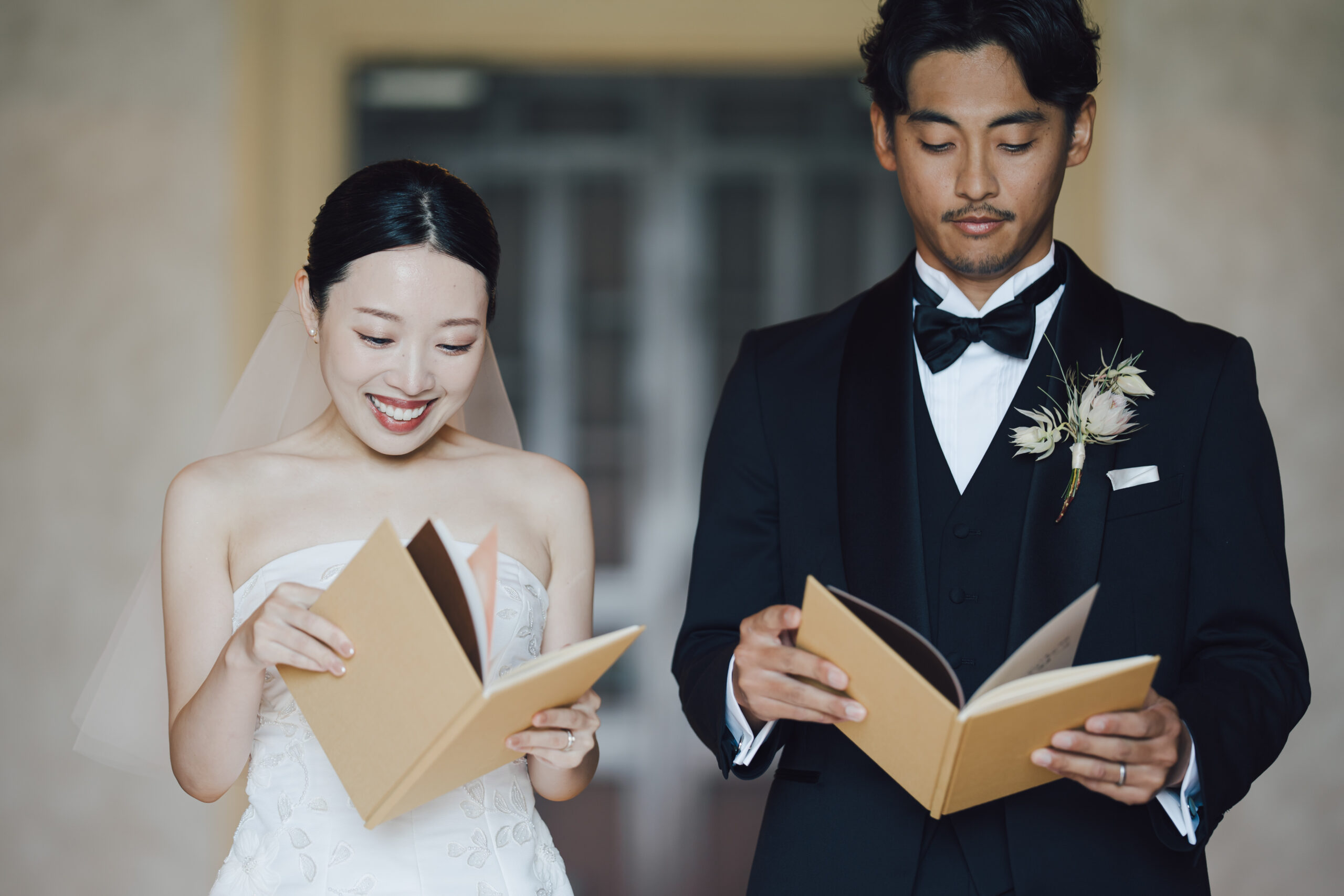 特別な一日のスタートはチャペルで行うファミリーミートからスタートしました