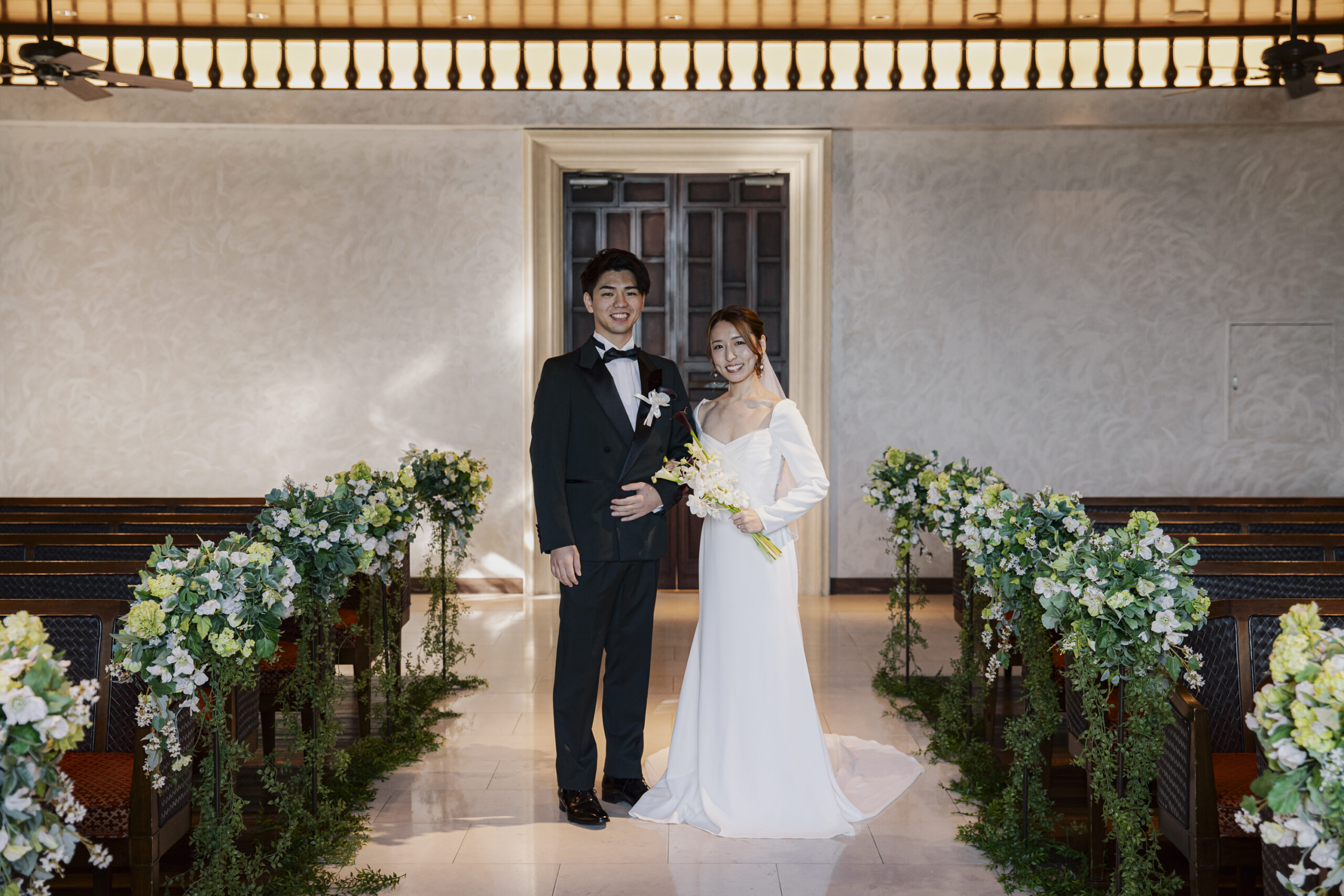 ザ ルイガンズ スパ＆リゾートの専属のドレスショップであるTREATではお二人の大切な一日の衣装を精いっぱいお手伝いさせていただきました