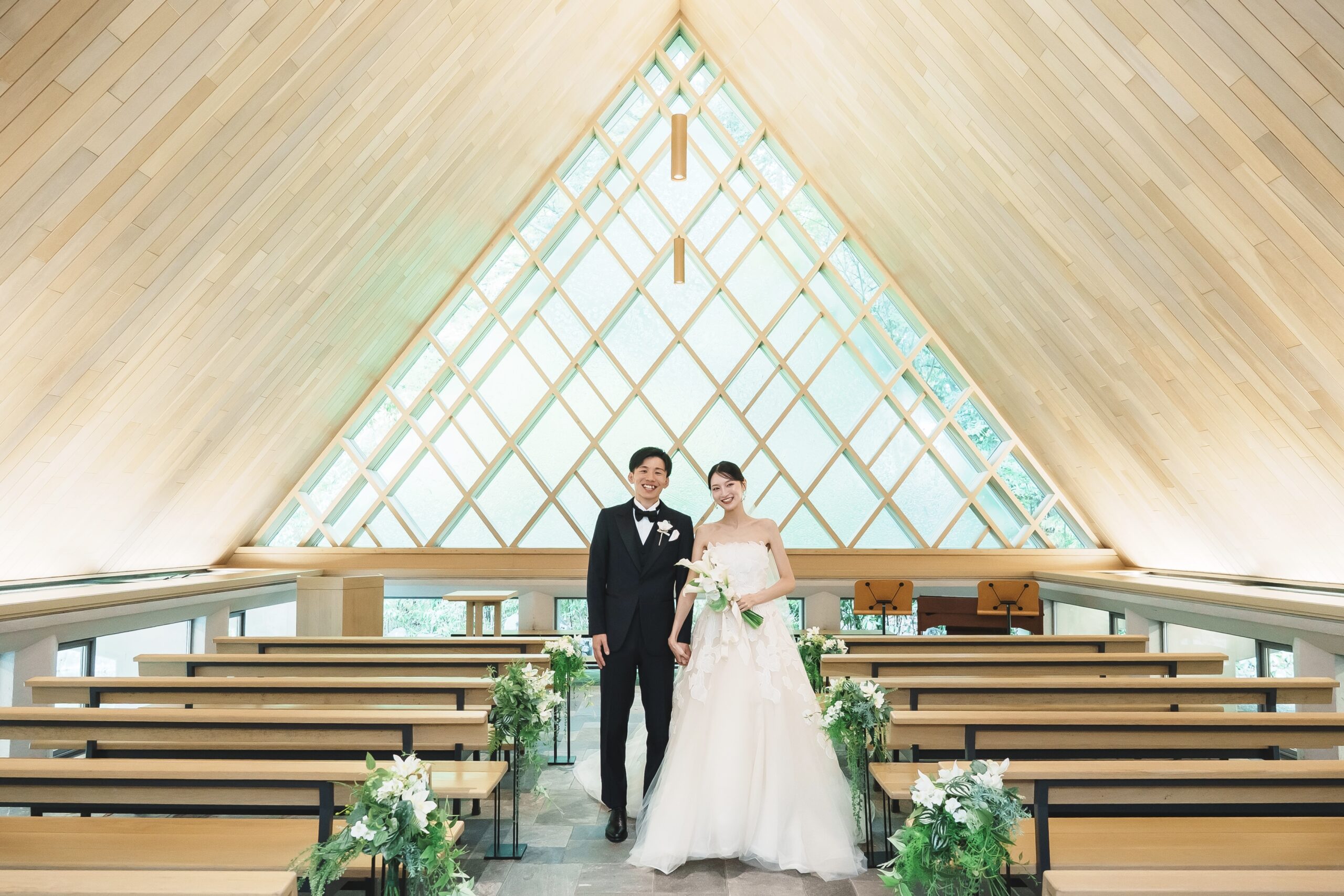 笑顔と温かみ溢れるお二人のウェディングパーティー